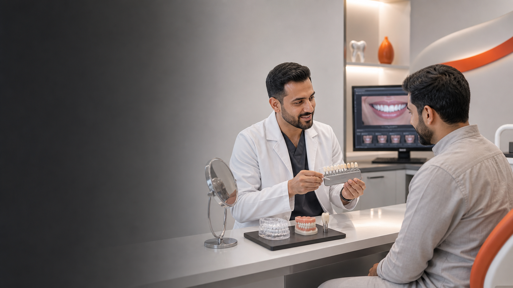 Cosmetic dentistry smile