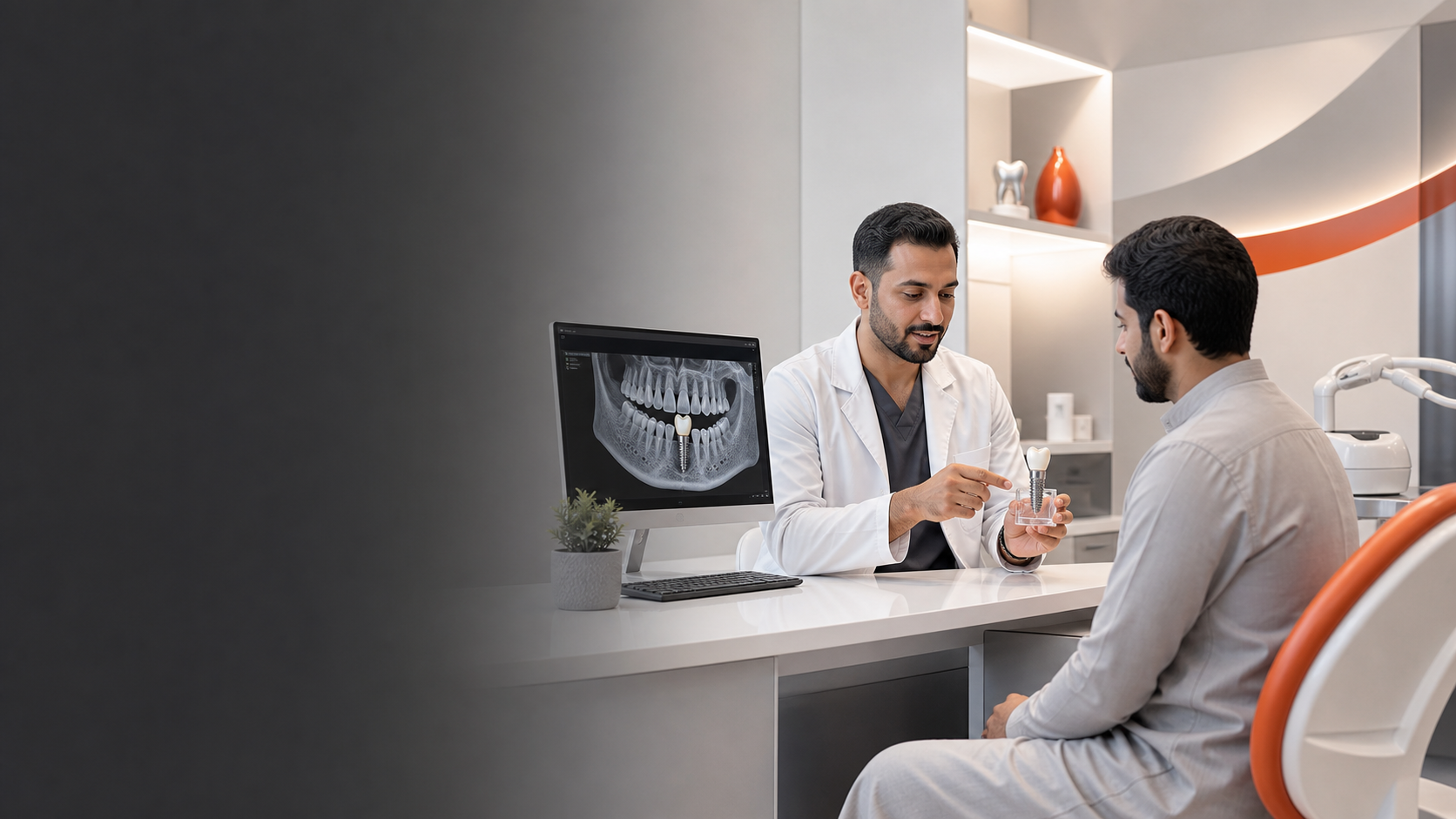 Dental implant model